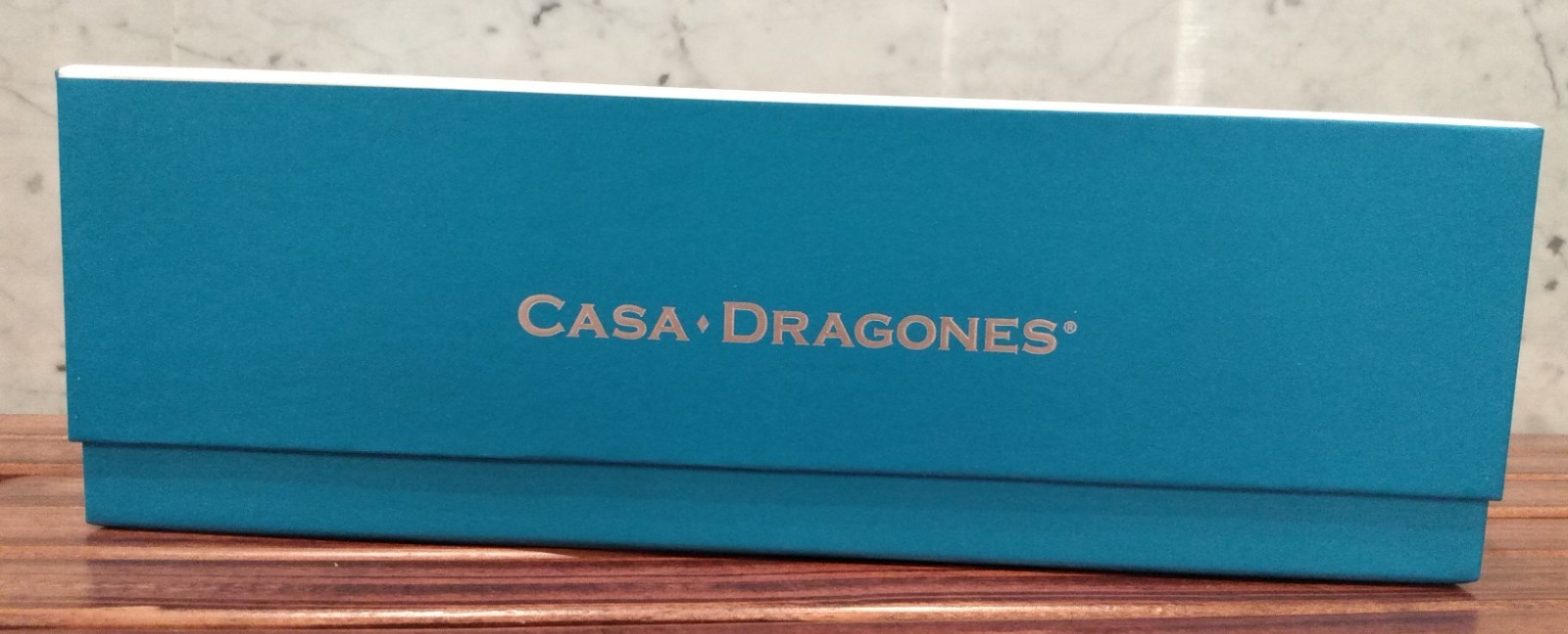 CASA DRAGONES Tequila Blanco Empty Box