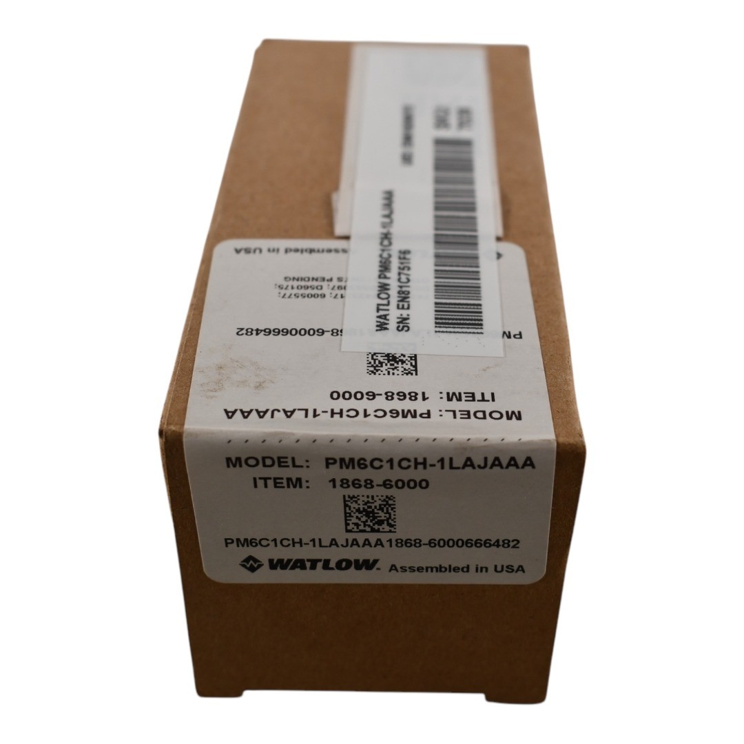 NEW Watlow EZ-Zone PM Controller PM6C1CH-1LAJAAA 1868-6000