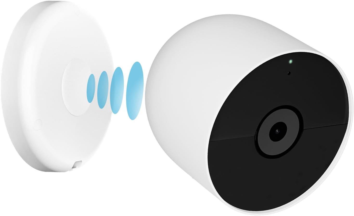 Magnetic Wall Mounts Compatible with Google Nest Cam Outdoor or Indoor, Battery