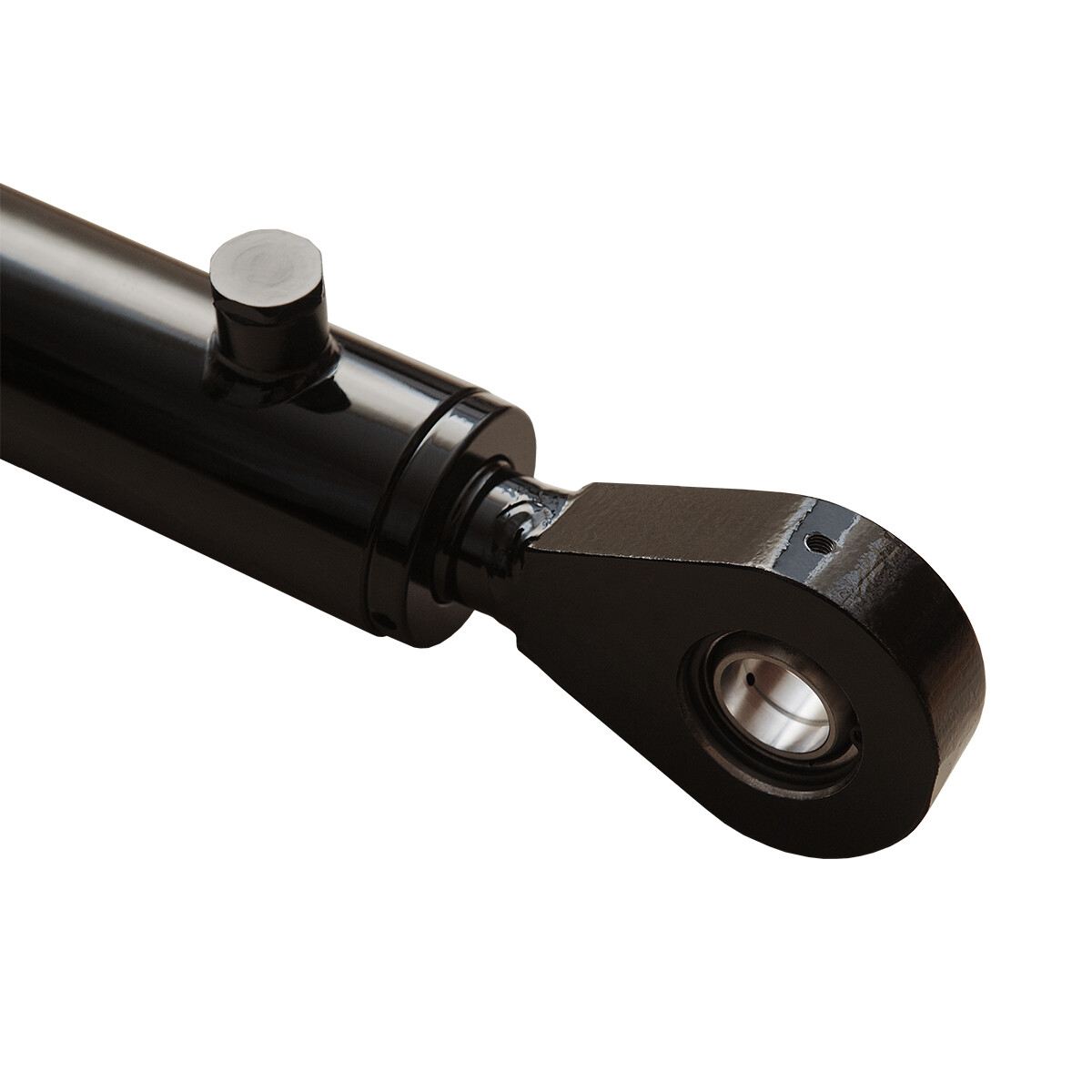 Hydraulic Cylinder Welded Double Acting 2" Bore 20" Stroke Swivel Eye End 2x20