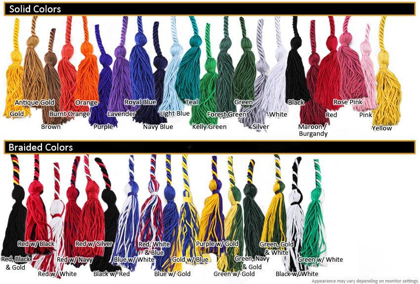 Graduation Cords Two-color