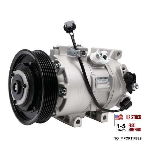 AC Compressor 178324 Fit for 1.6L for Accent 2012-2017 (w/Automatic