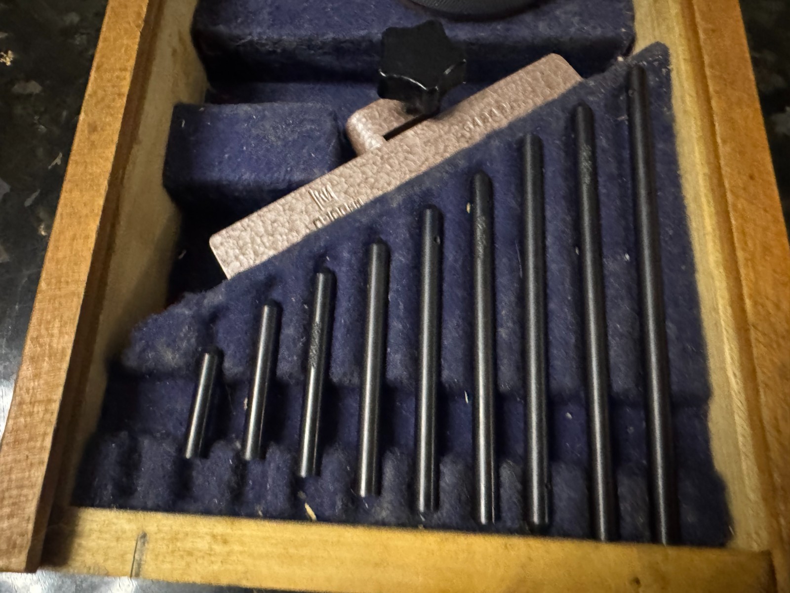 Depth Gage Micrometer Set Measuring Range 0-100mm/ 0.01mm USSR NEW!