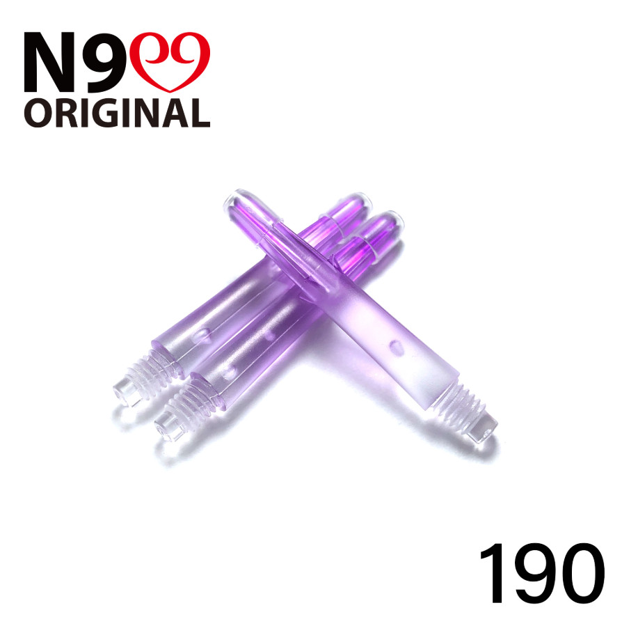 L-Style L Shafts Gradient Clear Grape Purple Straight Locked 190 Shorts