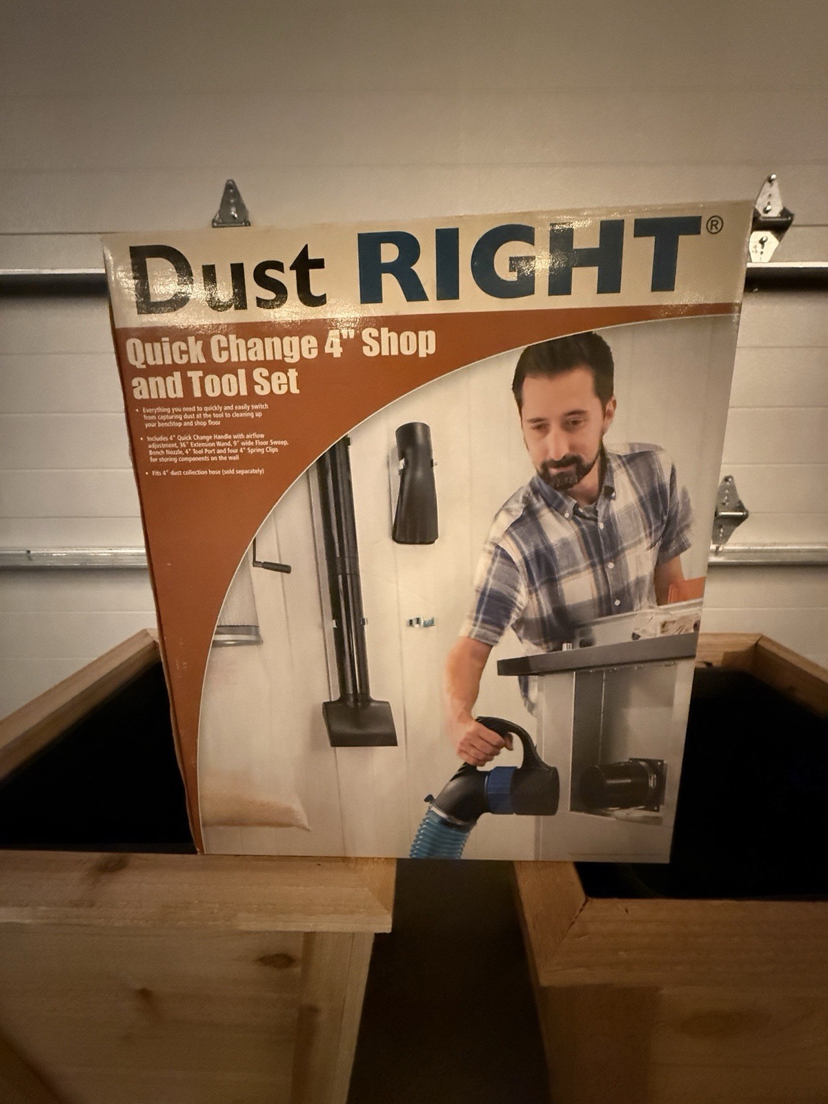 Dust Right 4” Quick Change Shop And Tool Set