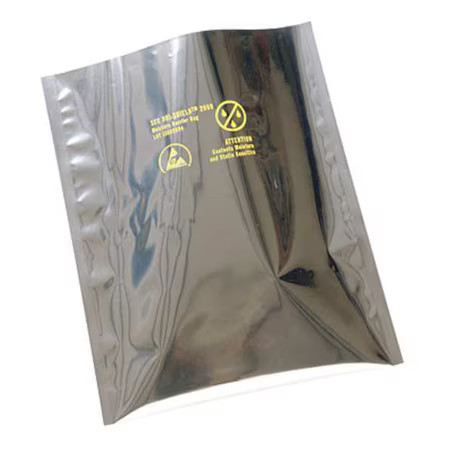 Scs 700610 Moisture Barrier Bag, 10X6in, Silver, Pk100