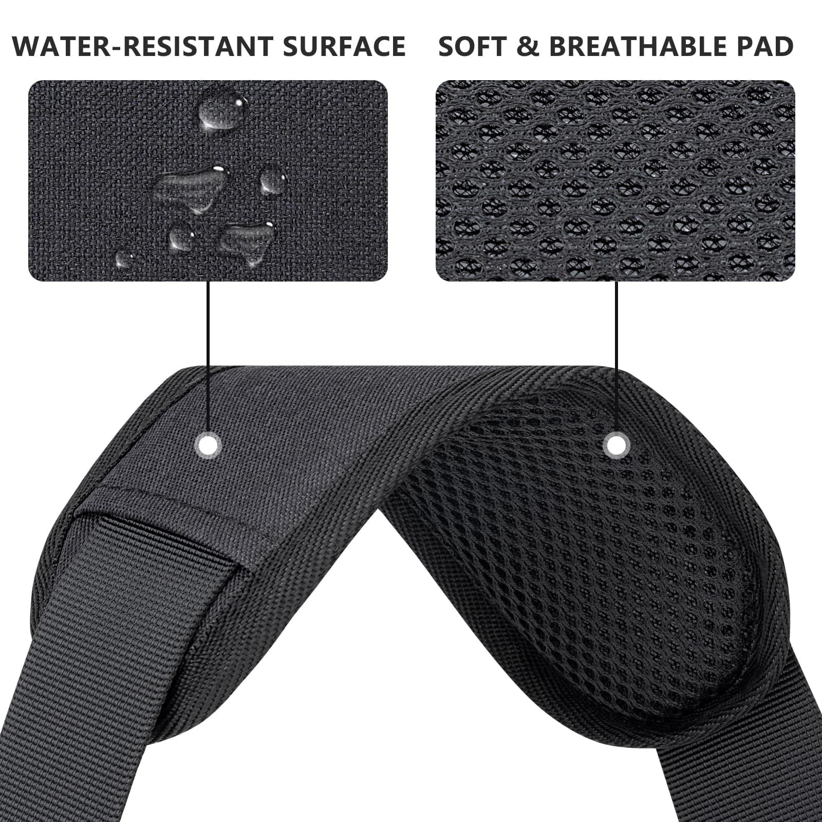 59 Inch Shoulder Strap for Bag, Adjustable Soft Padded Replacement Purse Strap..
