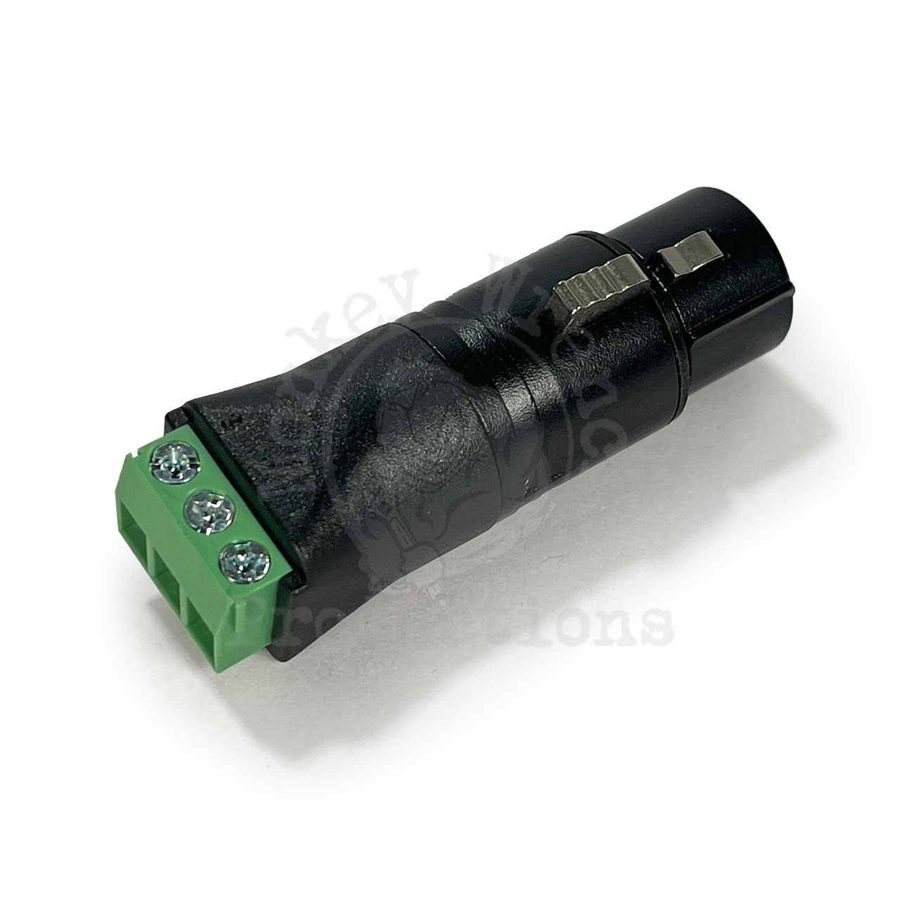 Terminal Block to 5-Pin XLR/DMX Female Adapter