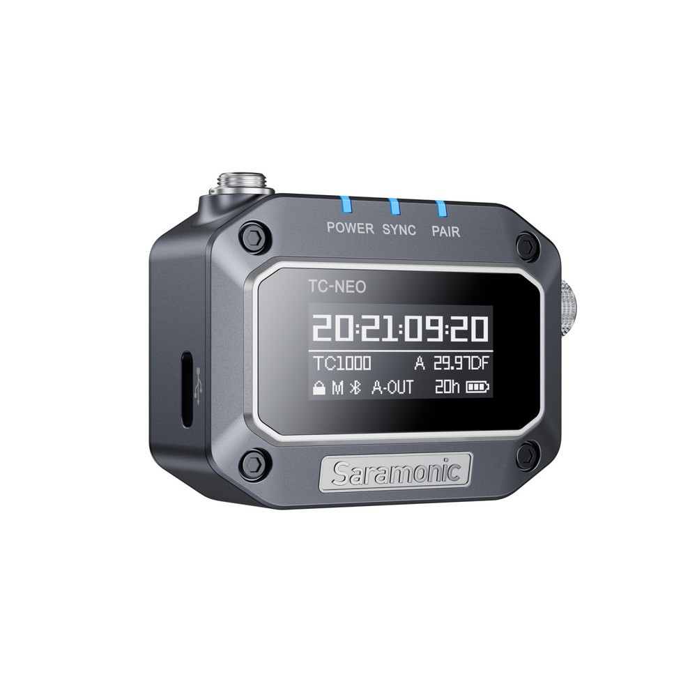 Saramonic TC-NEO Kit Wireless Timecode Box Generator Time Code Video Recording