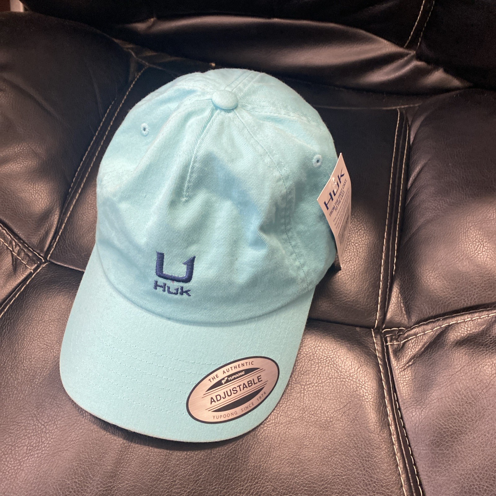 Huk Women's Pony Tail Ball Cap Hat Adjustable. New With Tags.