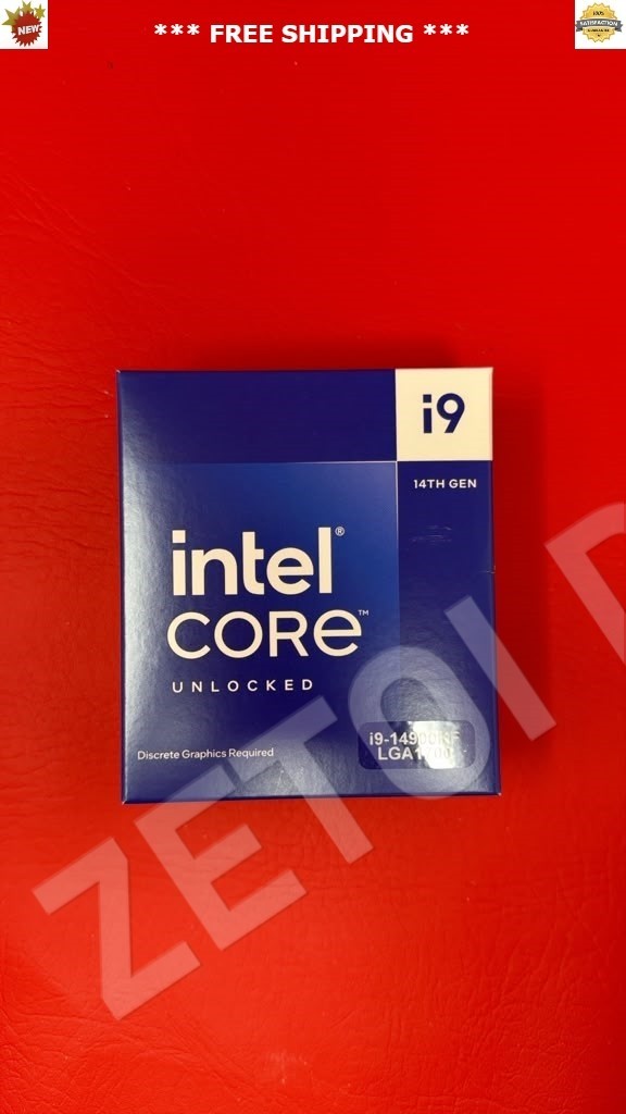 **BRAND NEW**Intel Core i9-14900KF 24Core Unlocked Desktop Processor Upto 6.0GHz