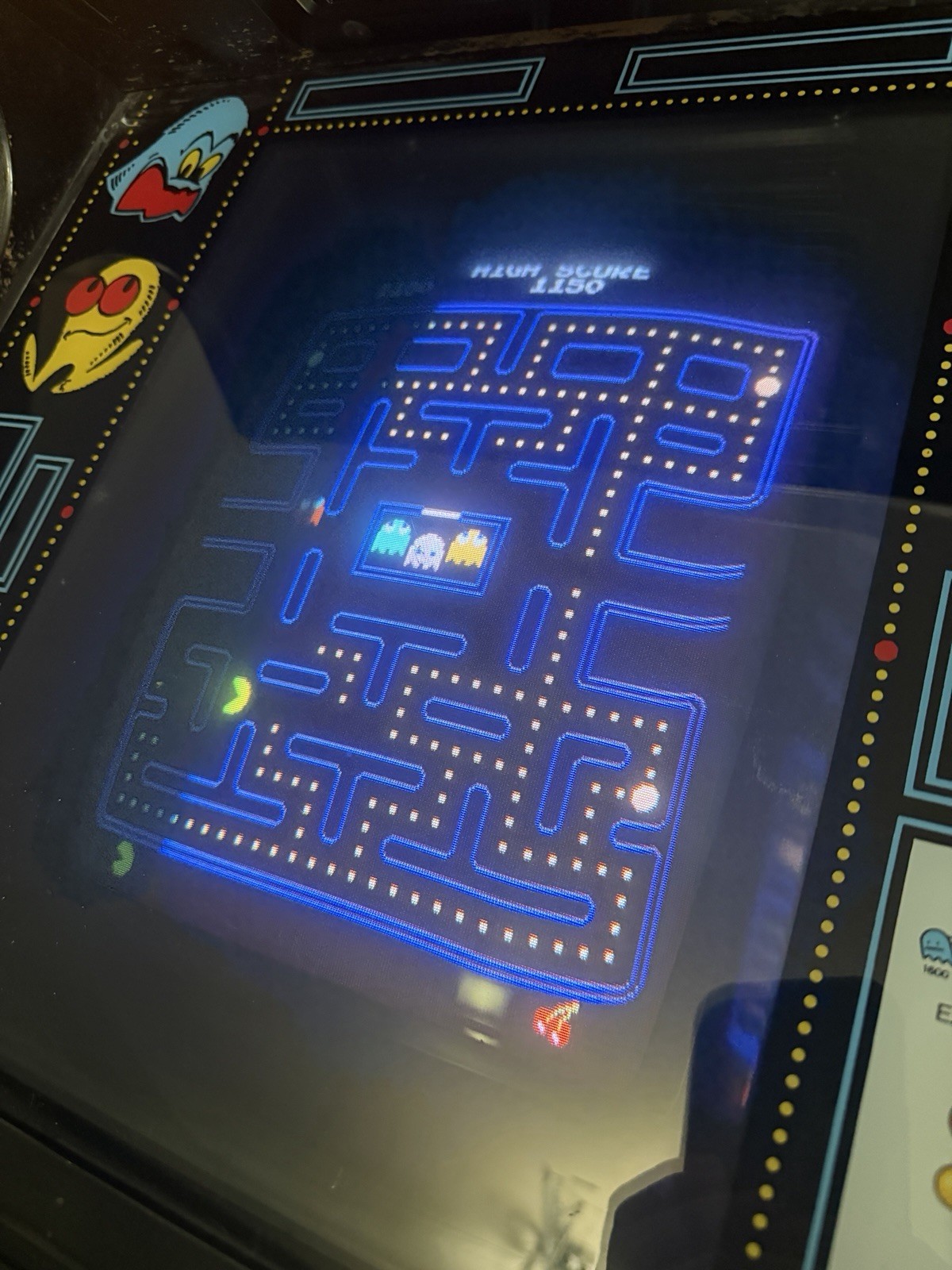 PAC-MAN CABARET “MINI” CABINET ARCADE MACHINE by MIDWAY LOCAL PICKUP ONLY