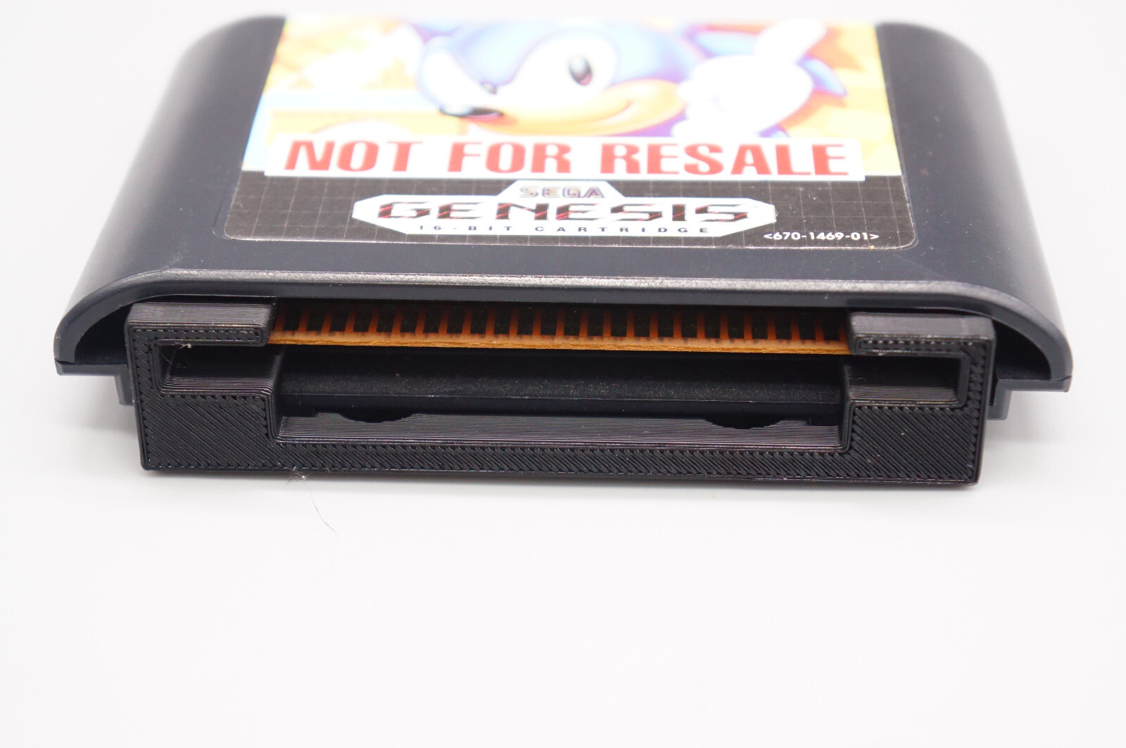 Custom Wall Mount Bracket Holder for Sega Genesis Cartridges *4-Pack*