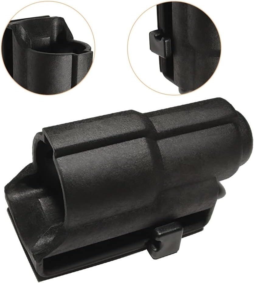 Flashlight-Fitted Heavy-Duty Adjustable Anti-Scratch Tactical Flashlight Holster