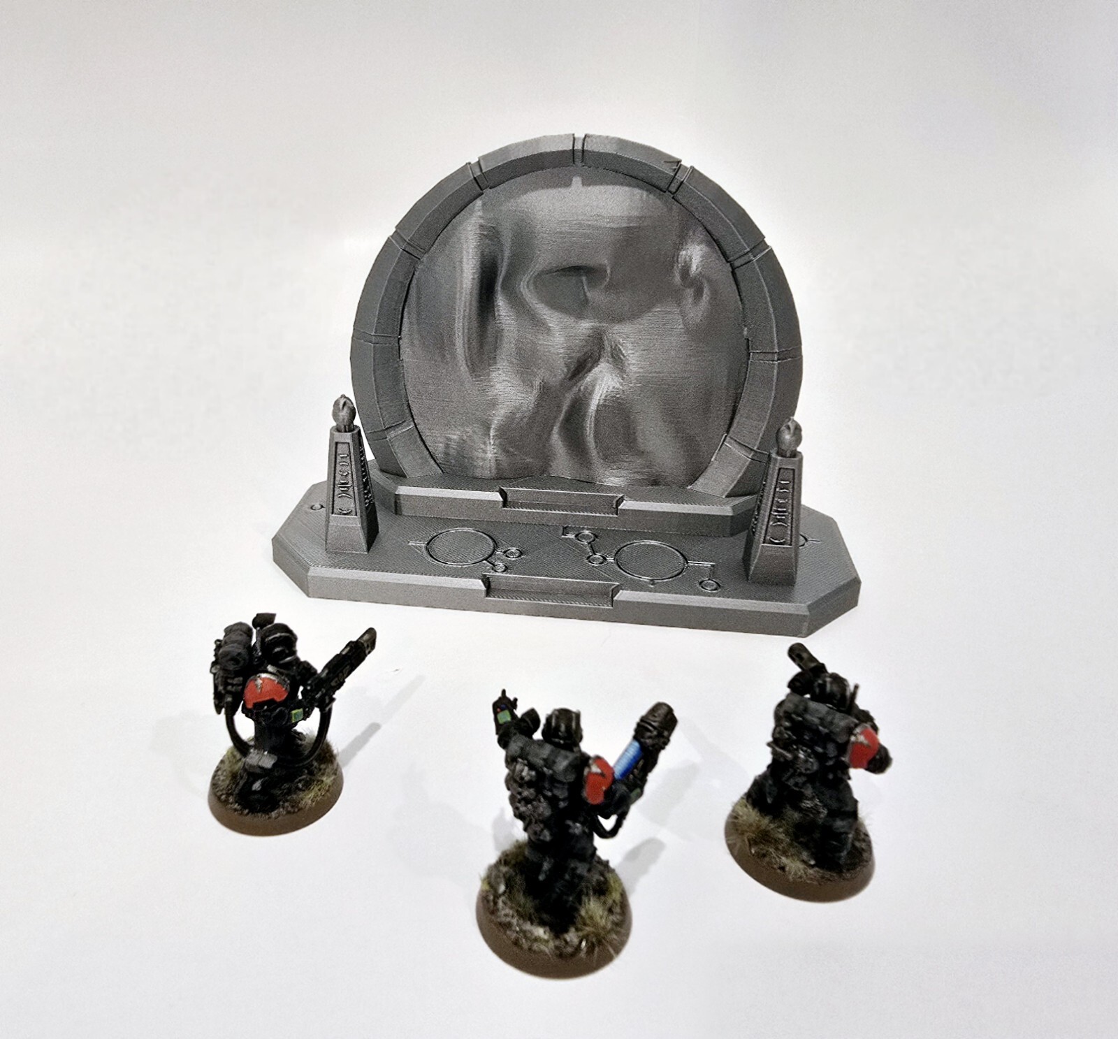 3D Printed Necron Proxy Active Space Portal Great For 40K Or Kill Team