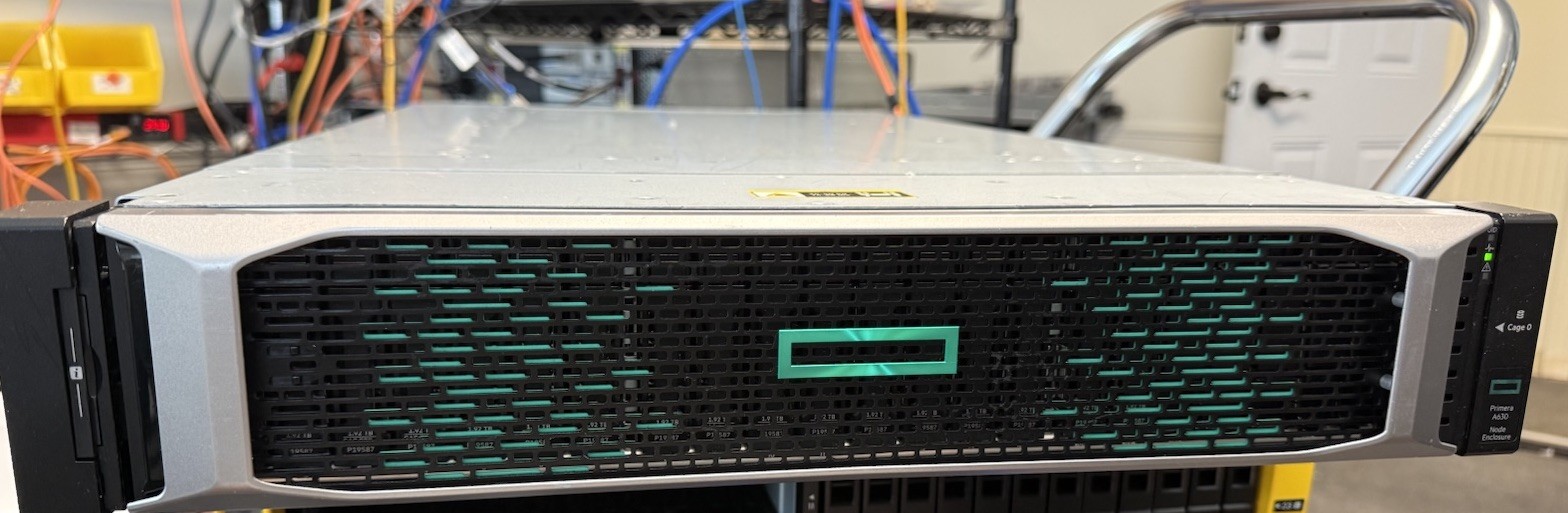 HPE Primera A630 2N SAN N9Z46A N9Z55A 18x 1.92TB SSD - Configured can Customize