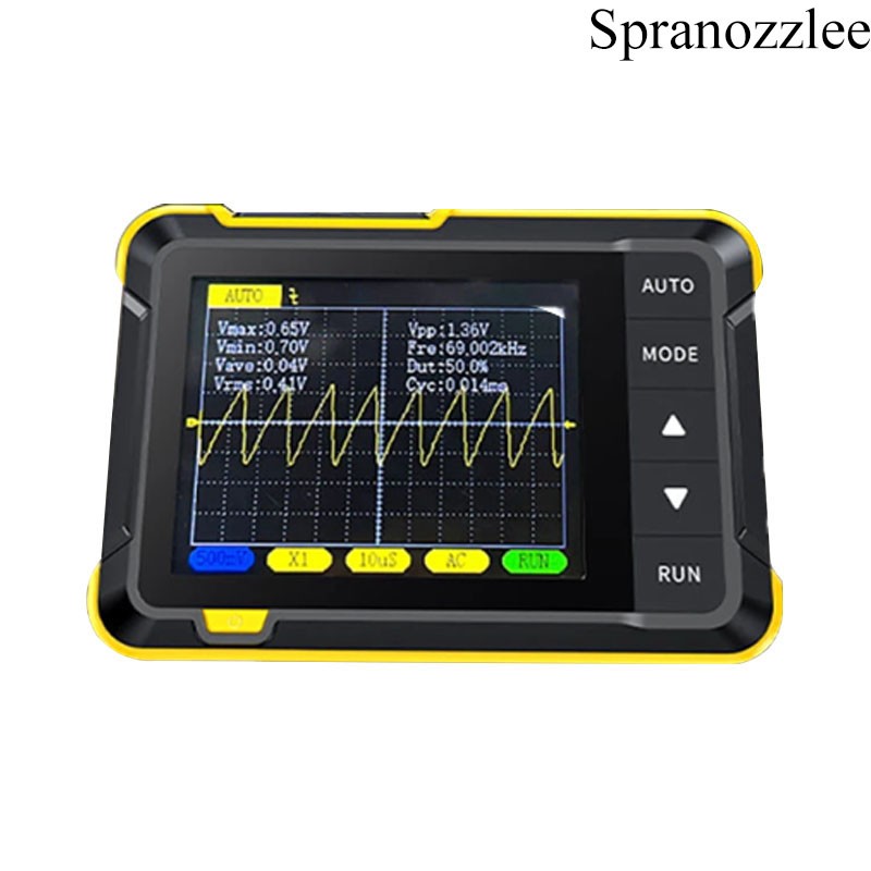 Spranozzlee DSO152 Handheld Oscilloscope Type-C Portable Digital Oscilloscope