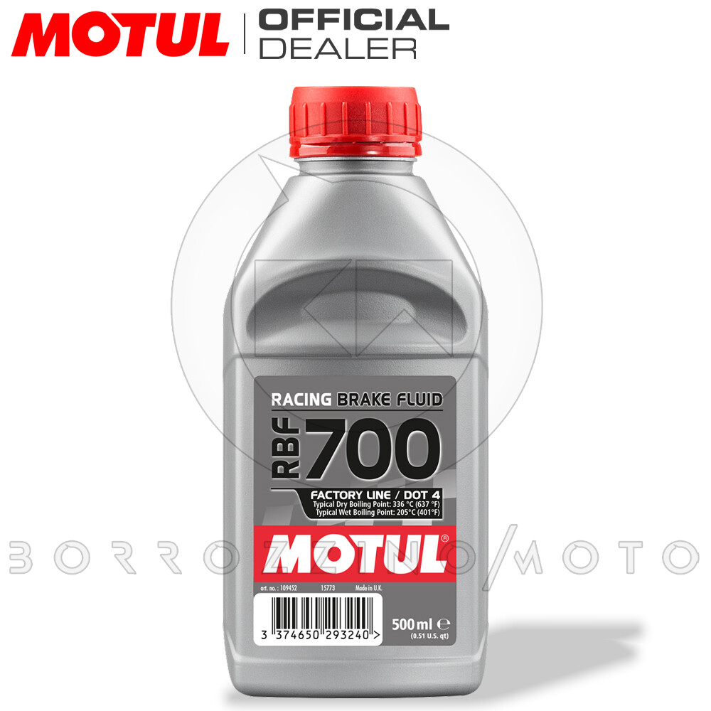 RBF 700 DOT 4 BRAKE FLUID SYNTHETIC BRAKE FLUID MOTUL 500 ML