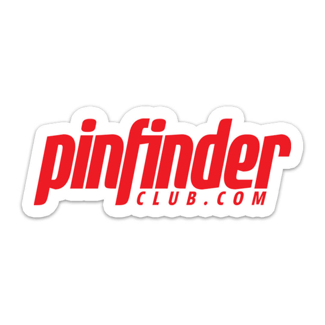 Pinfinder Club Logo Sticker