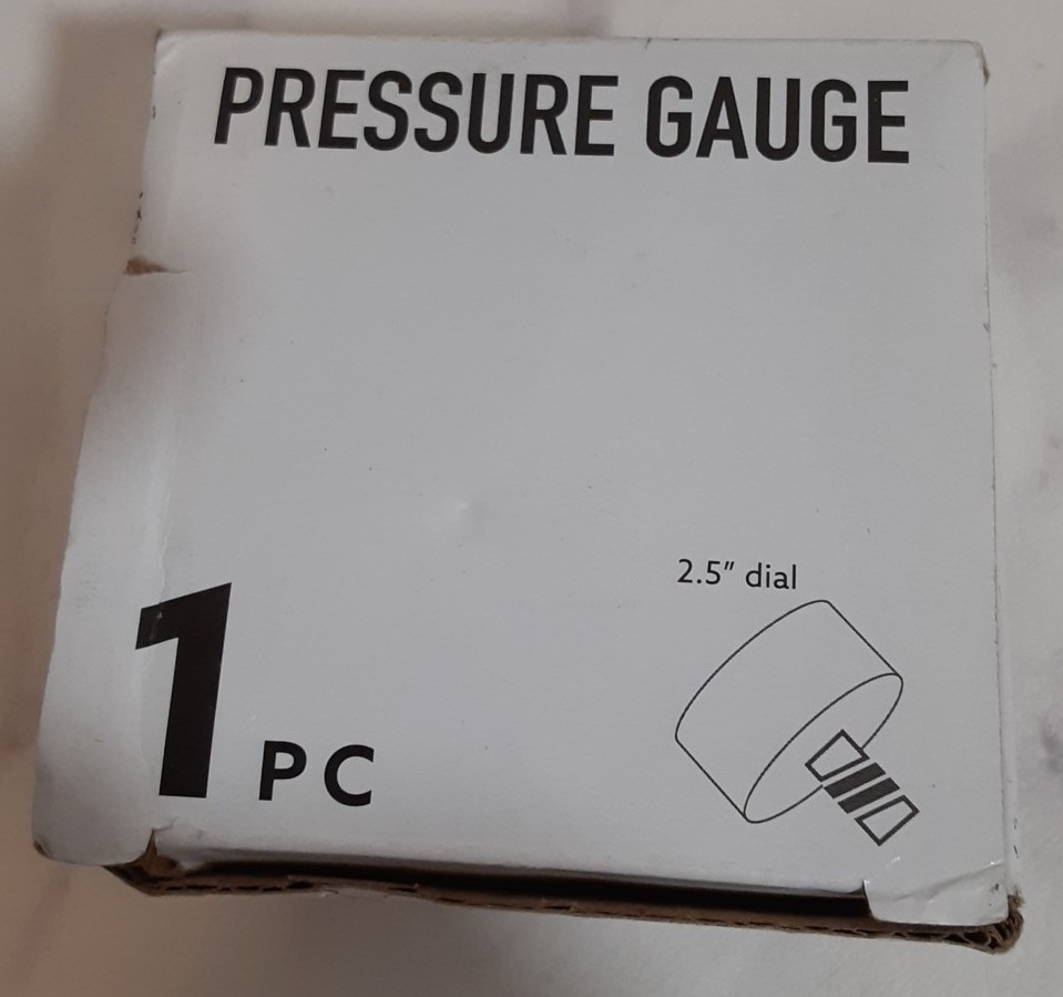 Sctsnsr Liquid Filled Pressure Gauge 2.5" Dial SC.25 Series 0-160 Psi Stainless