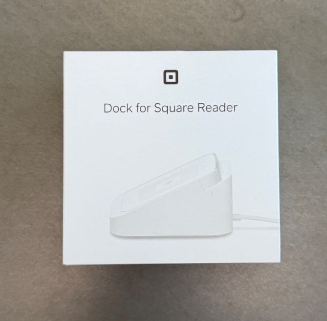 NEW (Priority Shipping) Square Dock for Contactless Credit Card Reader