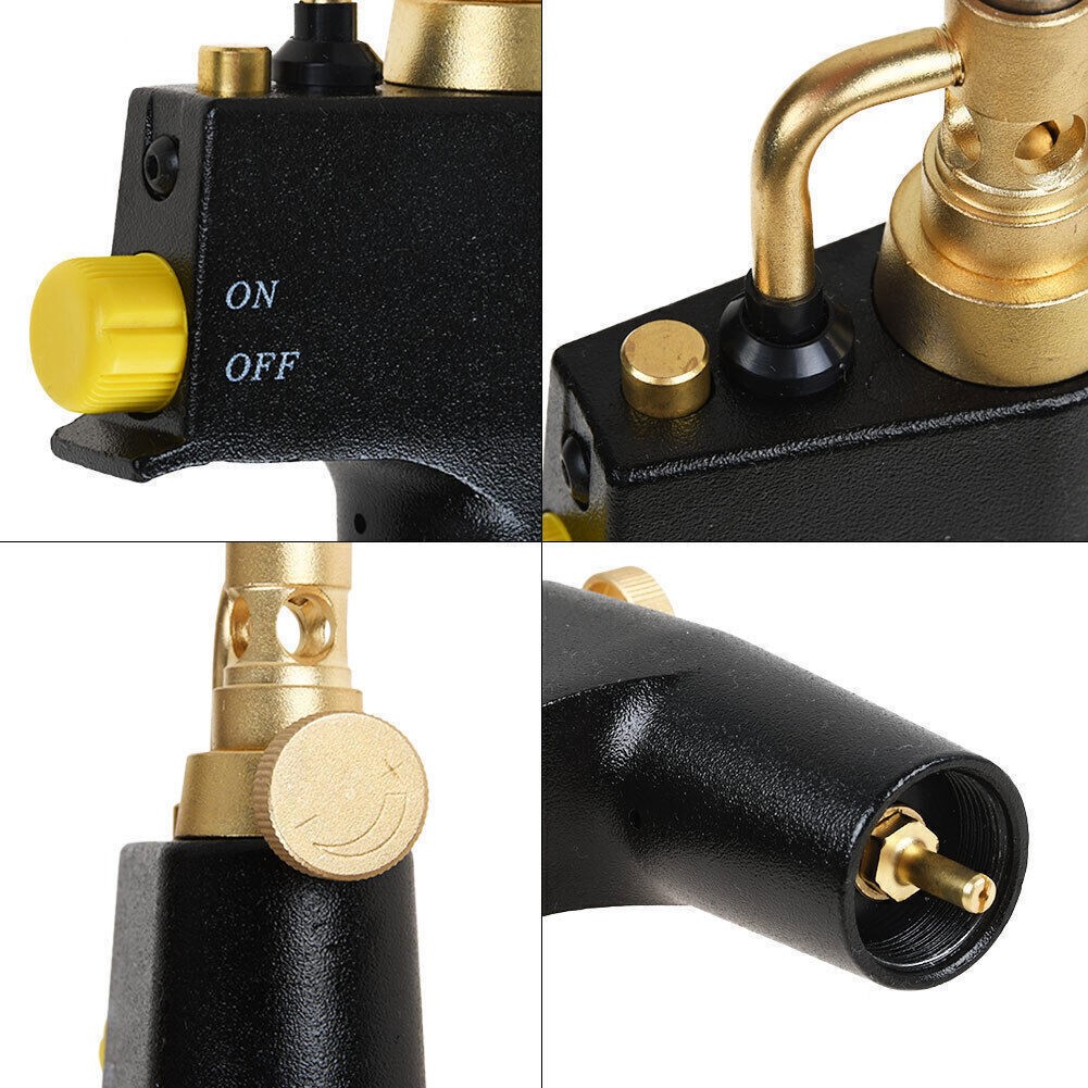 Mapp Propane Torch Head TS8000 Trigger Start Welding Brazing Torch Welding Flame