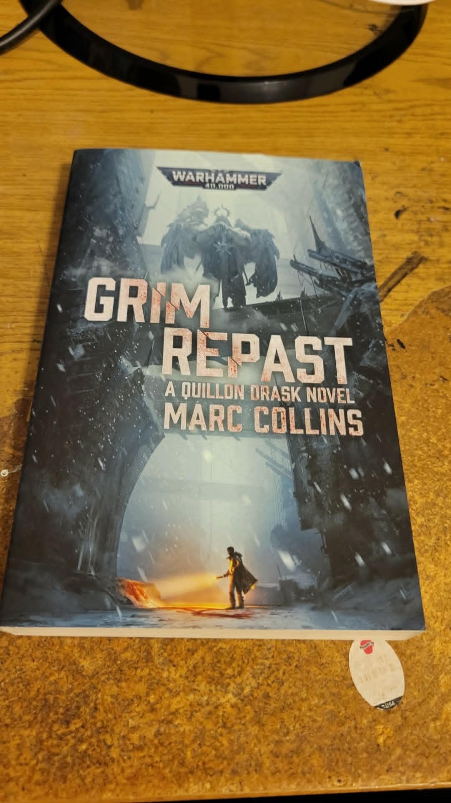 Warhammer Black Library Grim Repast A Quillon Drask Novel Marc Collins