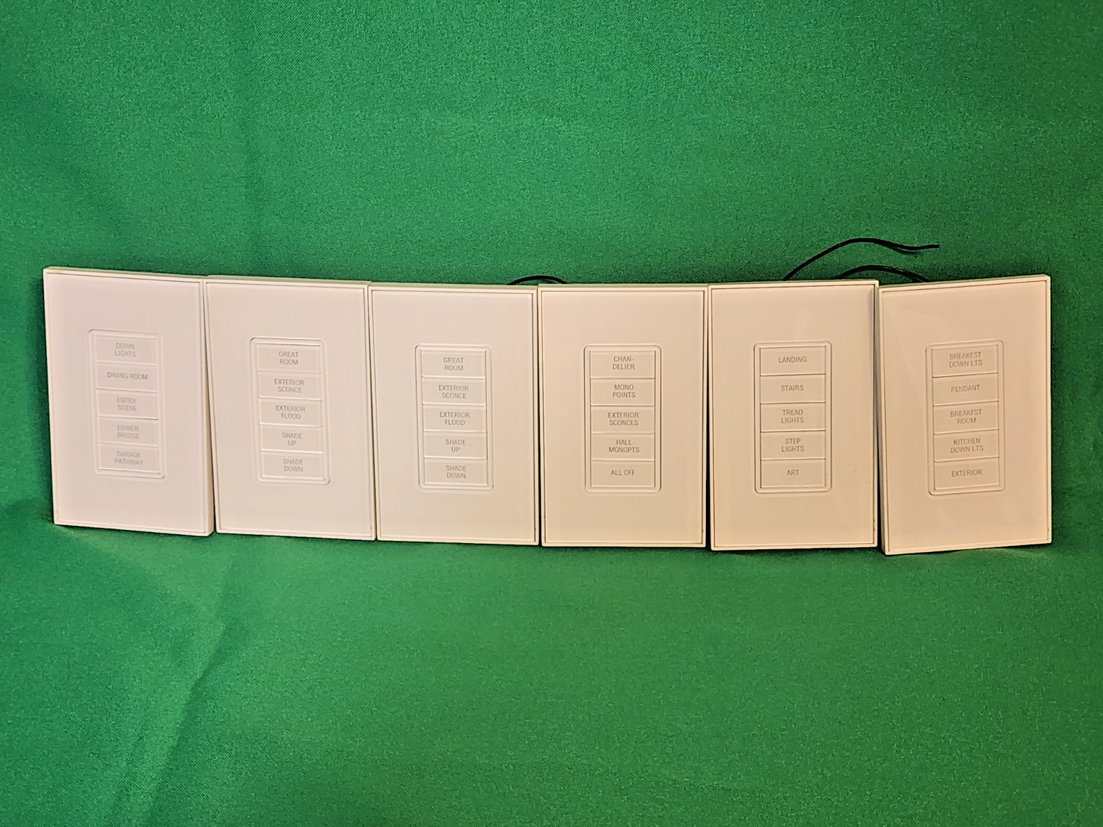 Vantage Controls WireLink Universal Dimmer Station / EasyTouch Glass *4 Button*