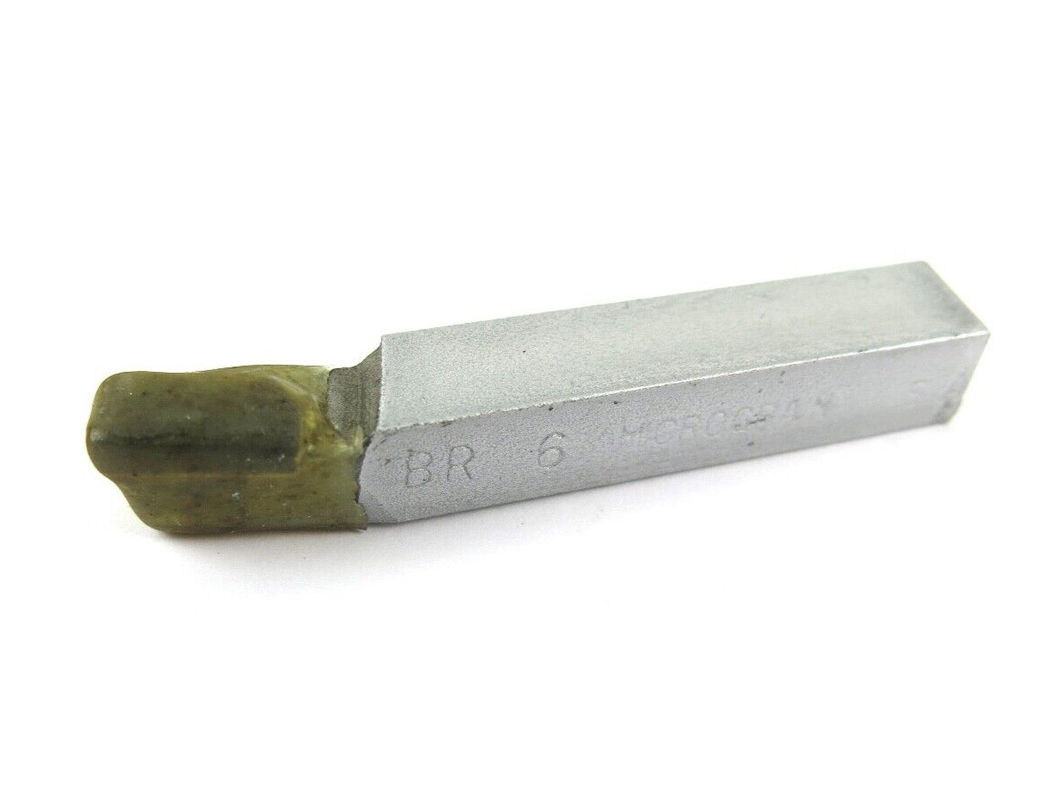 1pc ACT BR-6 RH Micrograin Carbide Brazed Lathe Tool Bit 3/8" x 3/8" Shank