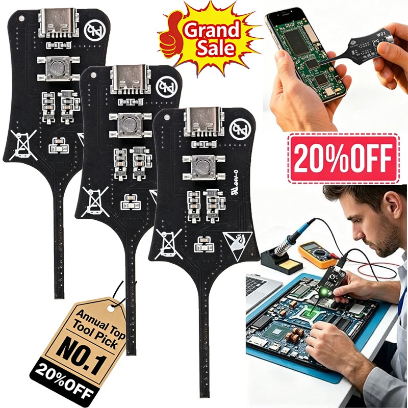 Type-C Inductance Tester Motherboard Coil Tester,Circuit Board Inductor Detector