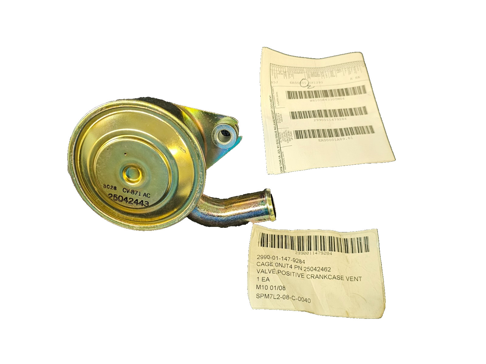 Am General Hmmwv Positive Crankcase Ventilation Valve 12340256 25042443 Part