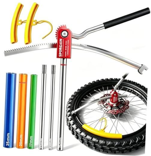Dirt Bike Tire Changing Kit with No-Pinch Tools | Fits motocross and enduro