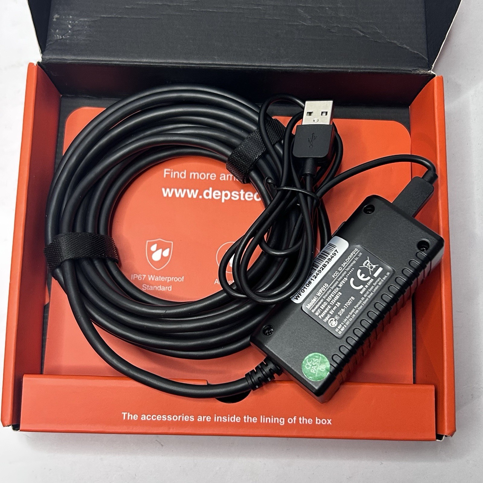 Depstech Professional Industrial Endoscope Please Read Description