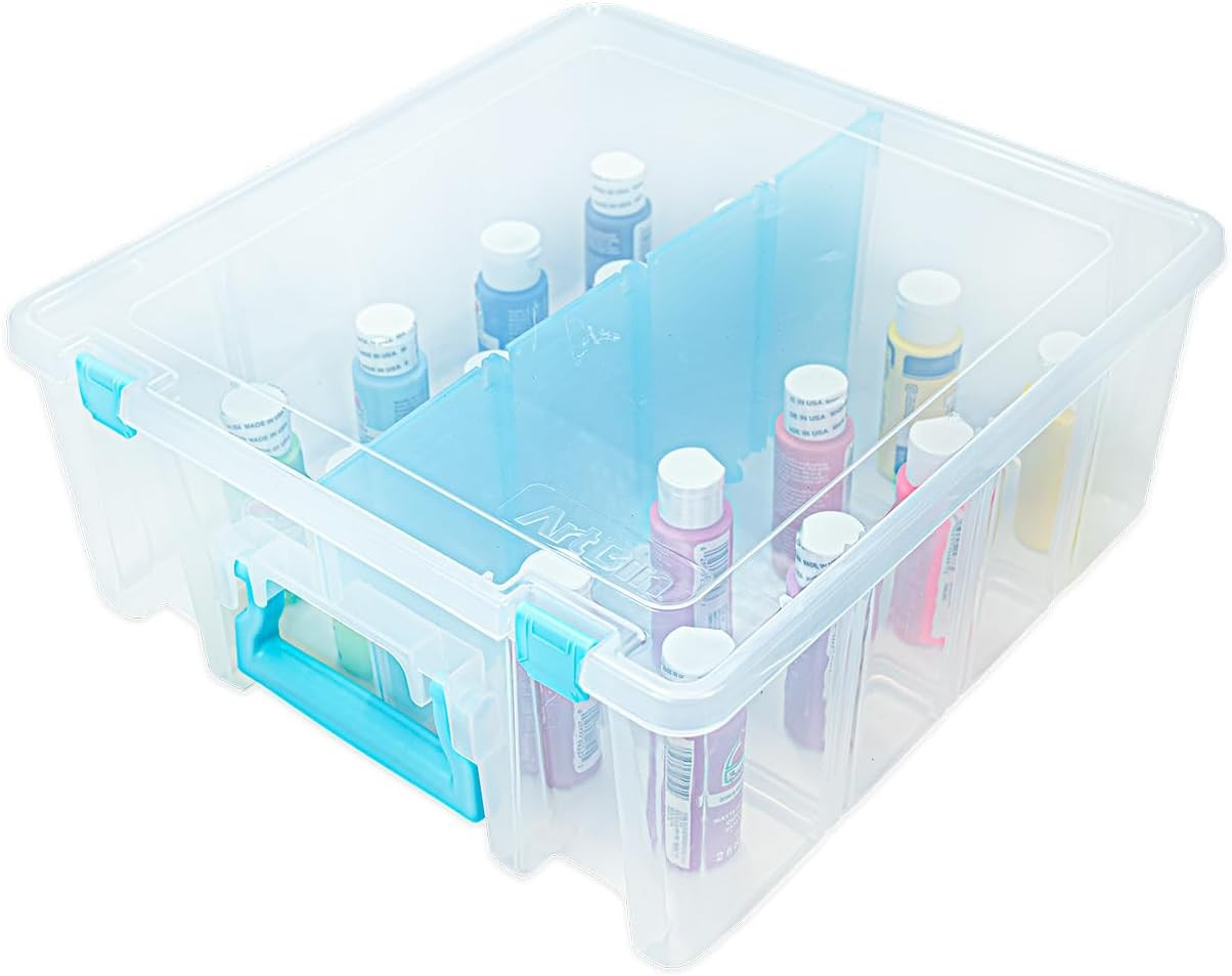 Super Satchel Double Deep Compartment Box - Art Storage