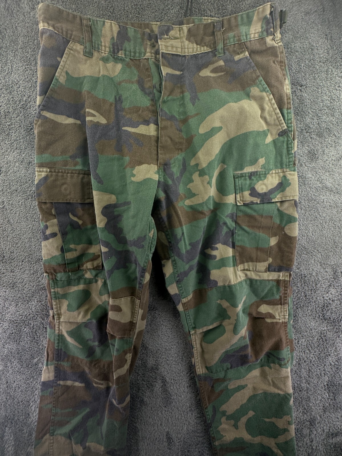 Trousers Army Camouflage Pattern 8415-01-084-1717 MEDIUM LONG Camo Military