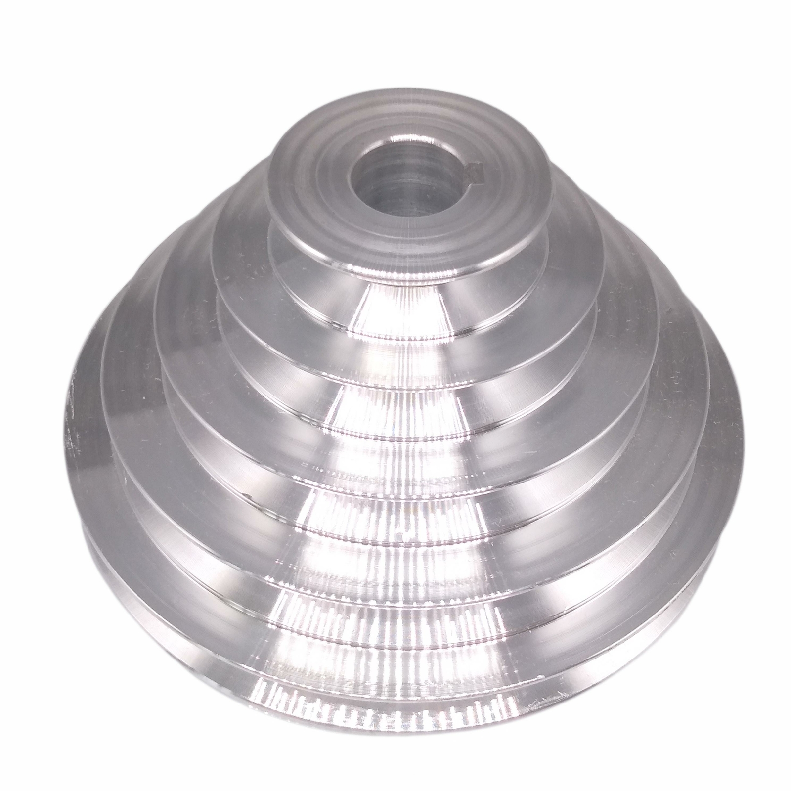 22mm Bore 5 Step A Type V-Belt Pagoda Pulley Belt Outter Dia 54-150mm