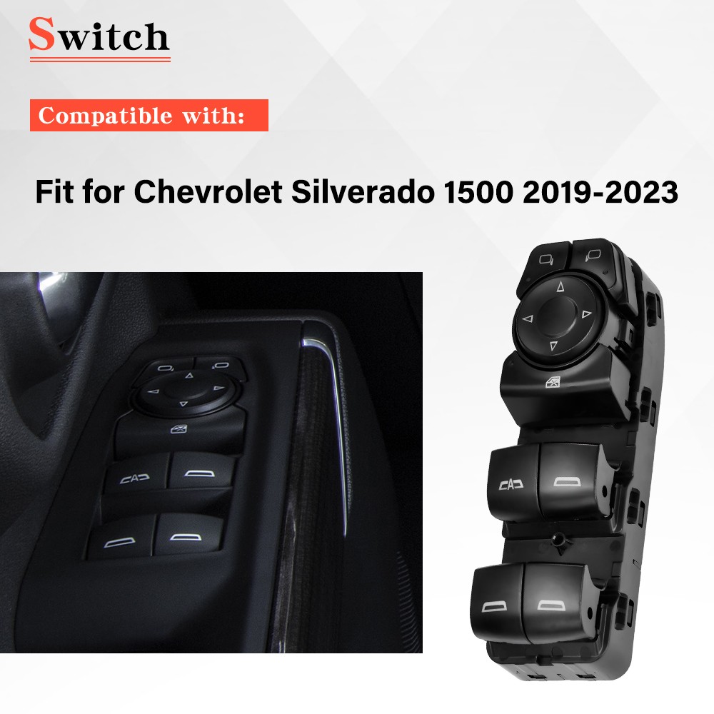 Front Left Power Window Master Control Switch For Chevrolet GMC Buick # 84139693