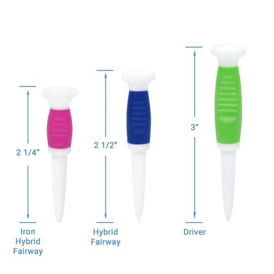 FlexTee Flexible Golf Tees 8 Pack