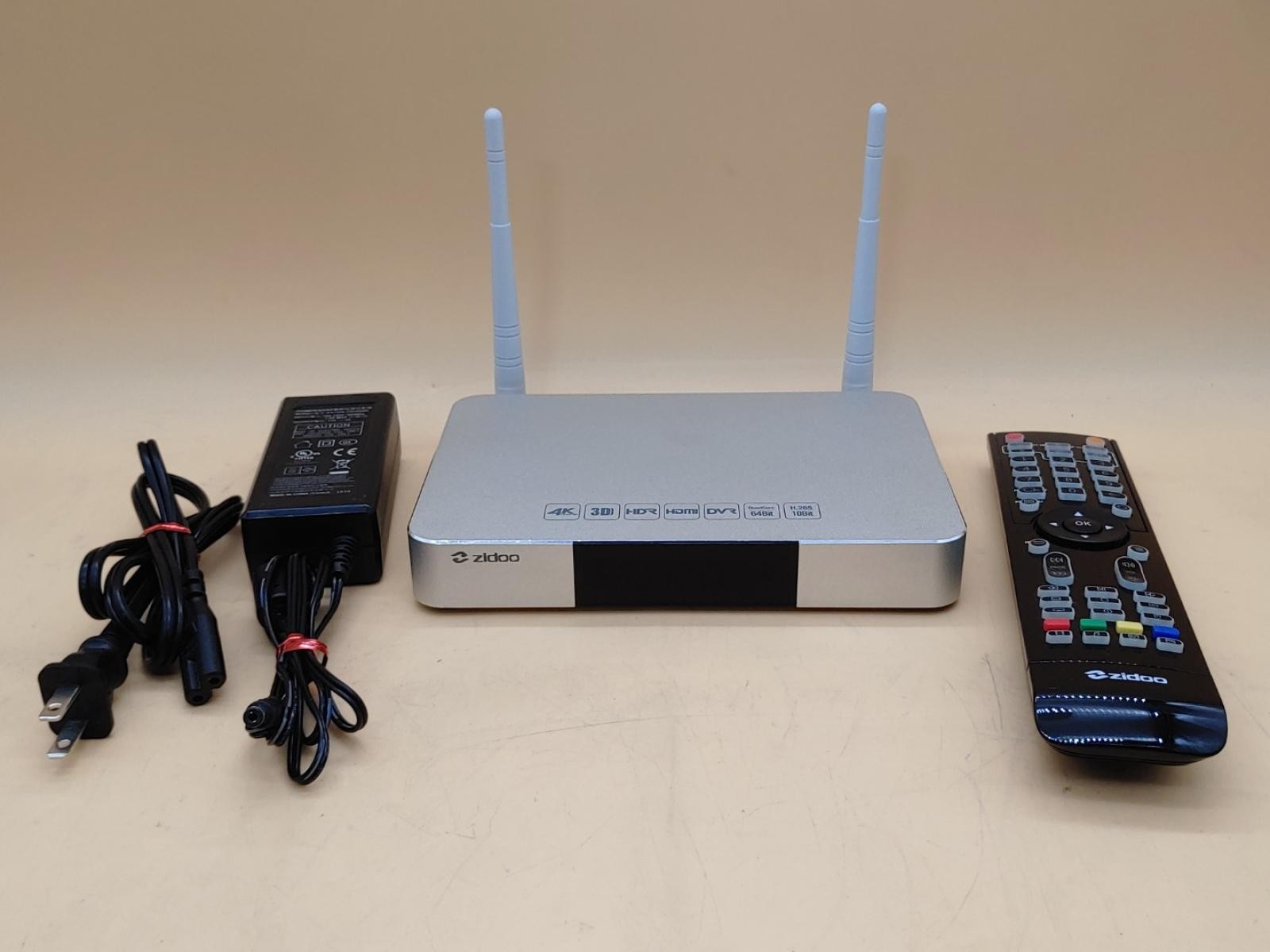 Zidoo Z9S Ultra-HD 4K HDR Android Media Player w/ Remote + Power Adapter