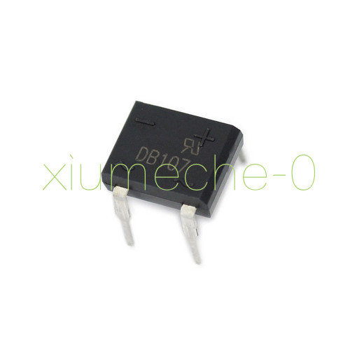20PCS DB107 DIP4 Single Phase 1A Glass Passivated Bridge Rectifiers Diode