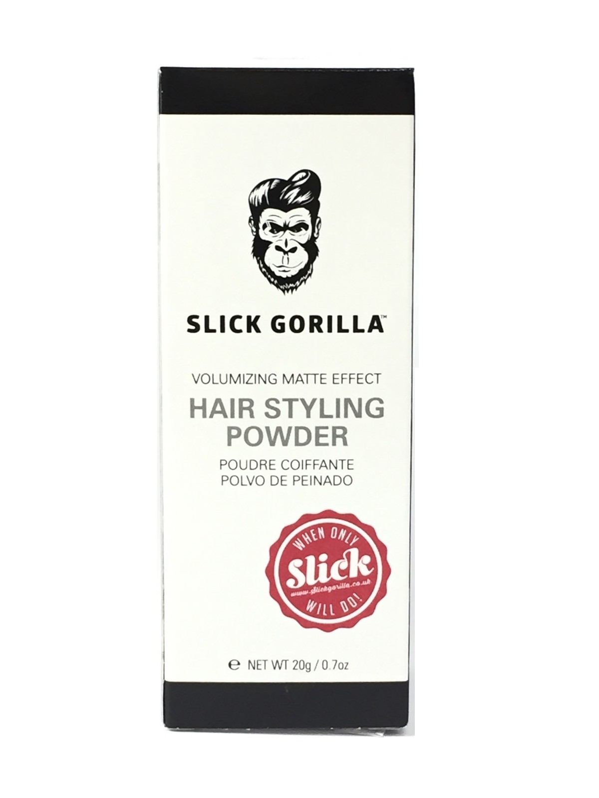 Slick Gorilla Hair Styling Powder, 0.7 oz EXP 08/2028