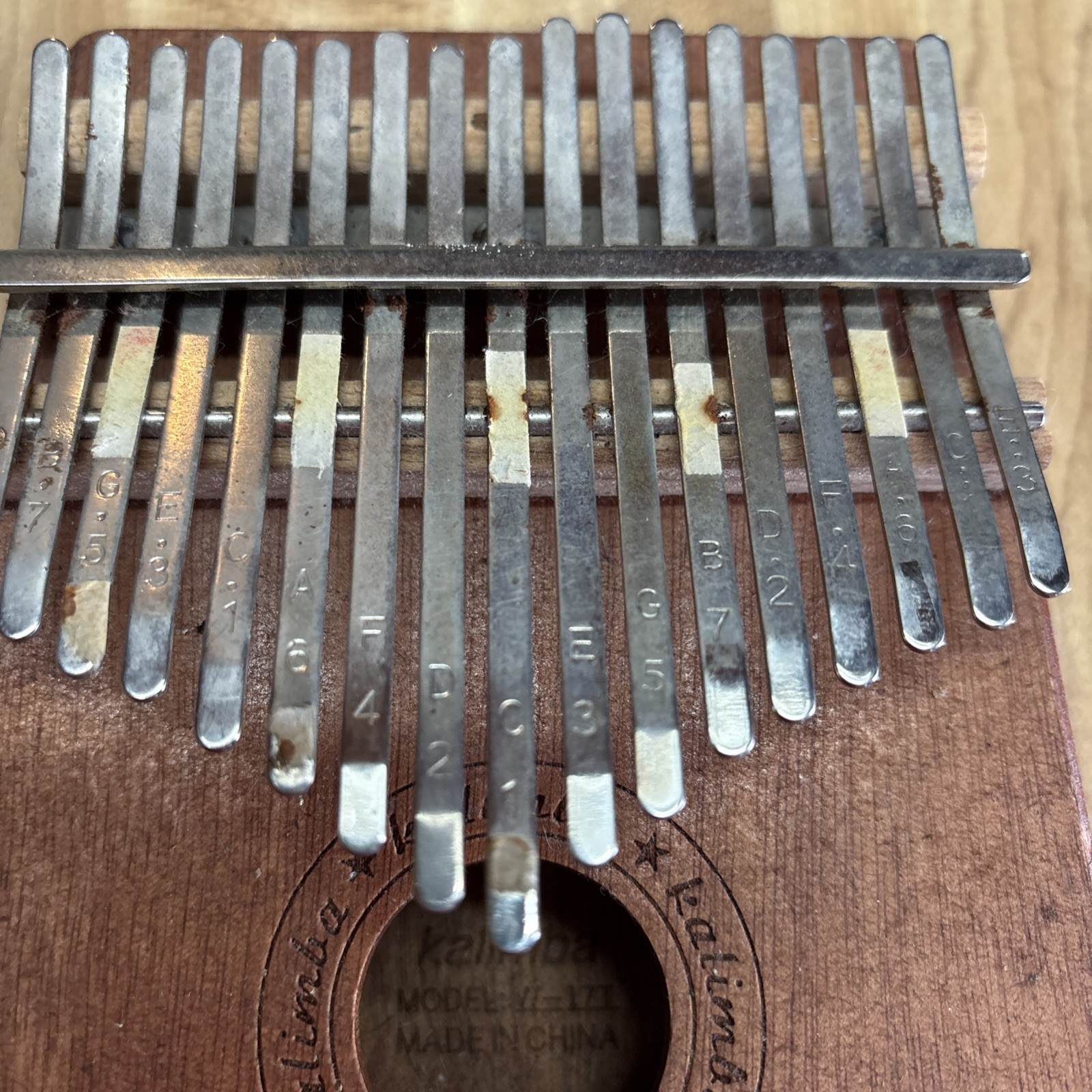 Kalimba Model W-17T Made in China