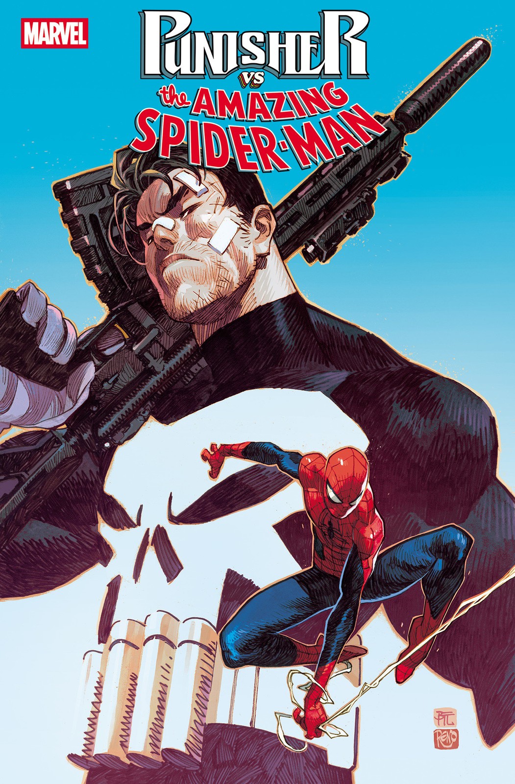 Punisher Vs. Spider-Man #1 Dike Ruan Variant 7/15/26 Marvel Comics
