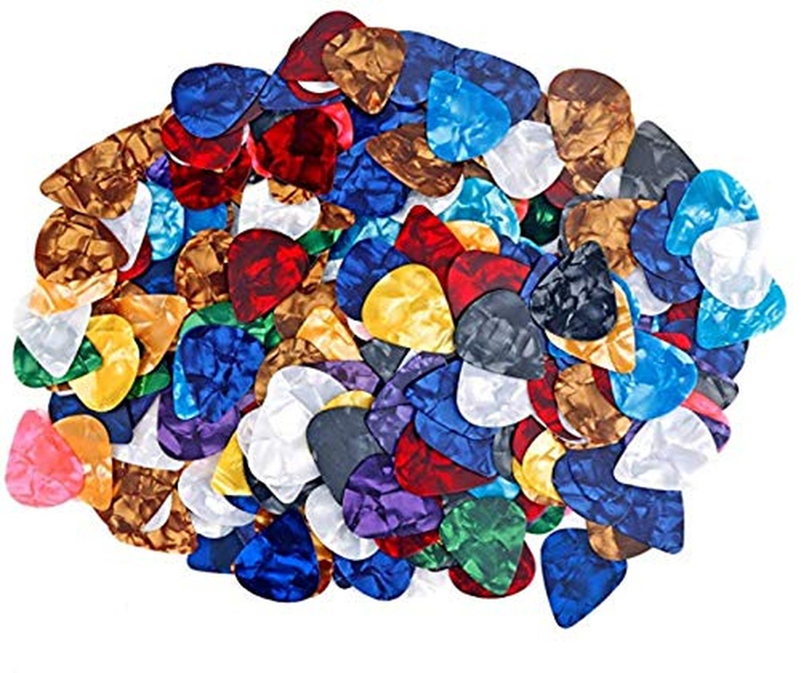 AUGSHY 300 Pcs Guitar Picks for Bass Electric Acoustic Guitars Accessories Sa...