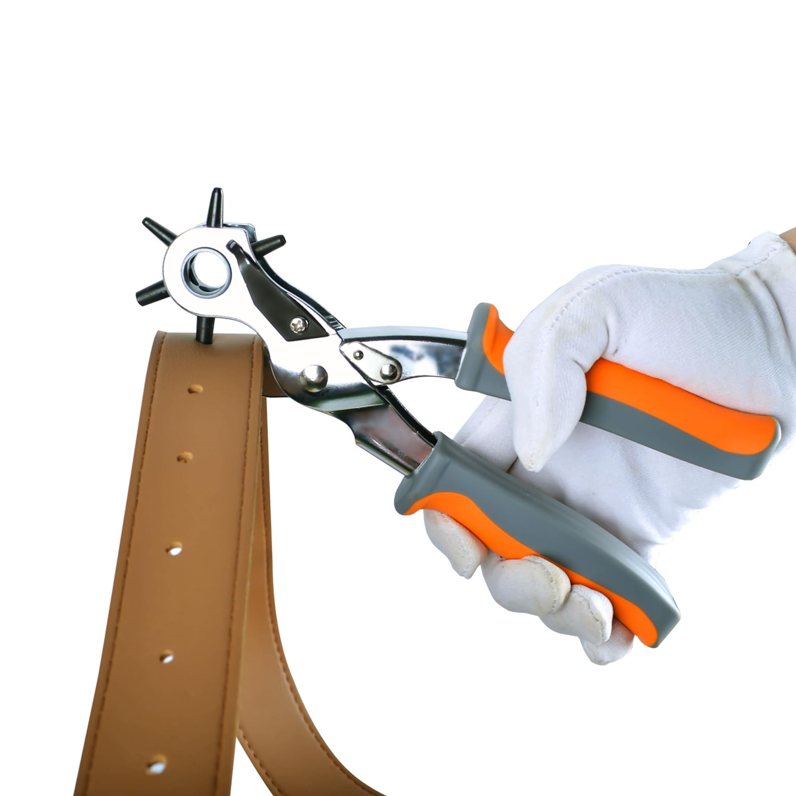 Perforadora, Perforadora de cuero resistente para cinturones, correas de
