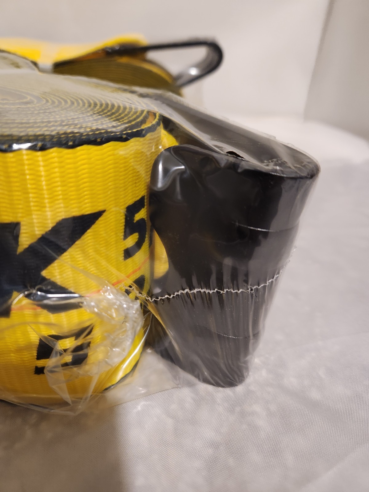2 Pack Flatbed Truck Tie Down 4" x 30' Winch Strap with Flat Hook WLL 5400 LBS