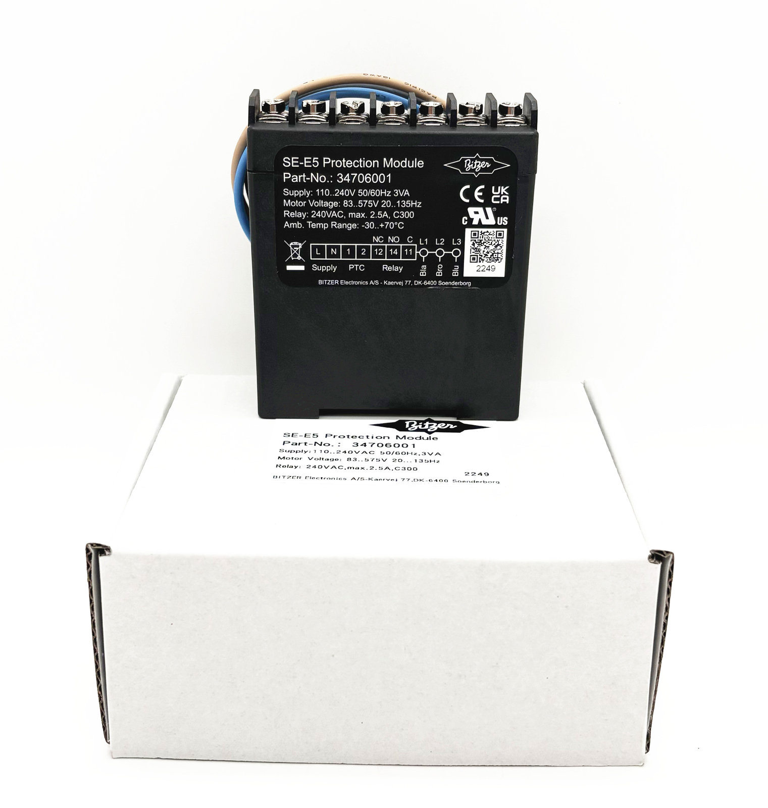 1pcs BITZER Motor Protection Module SE-E5 Bitzer Part-no.34706001