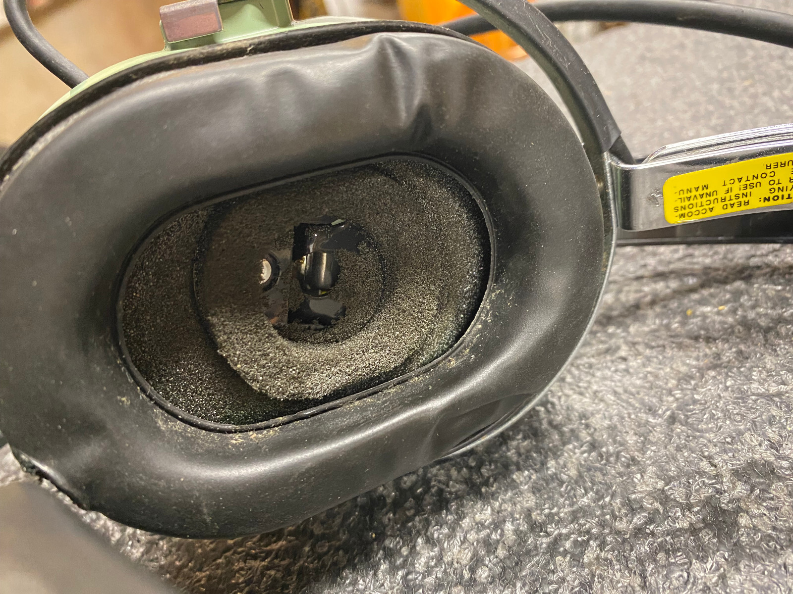 David Clark Headsets with Microphone Model H5030 and Jack Plates