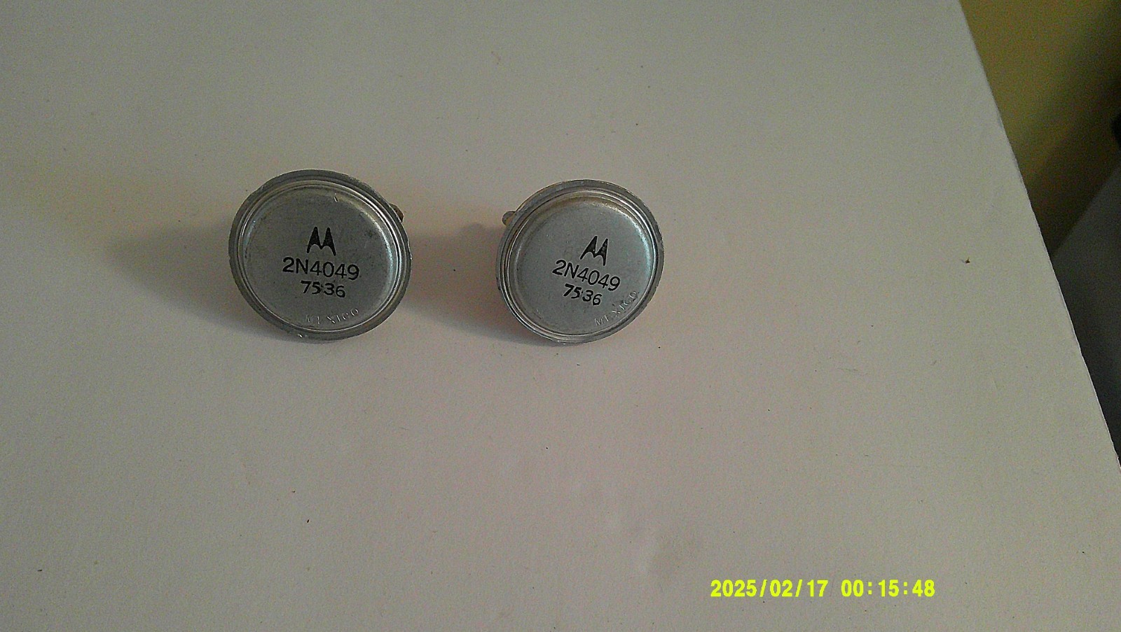 Kenwood TS-520 Transceiver 2-Motorola Transistors