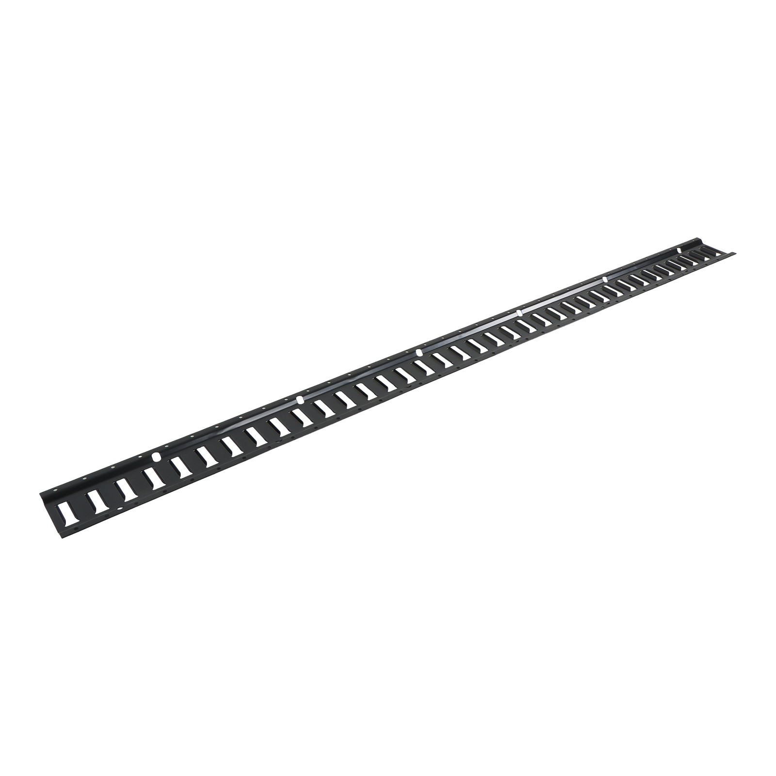 Labwork 4 Pack 6' E Track Tie Down Rail Kit Powder-Coat Black For Garages Vans